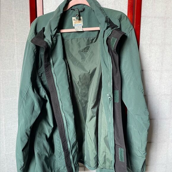 10,000 Ft Above Sea Level Men’s Green Full Zip Lightweight Jacket (XL) - Picture 3 of 14